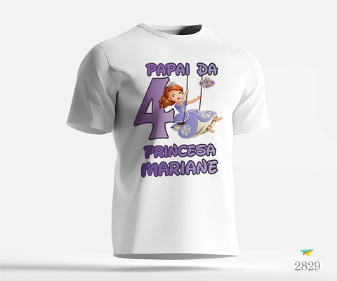 Camiseta de cumpleaños de princesa