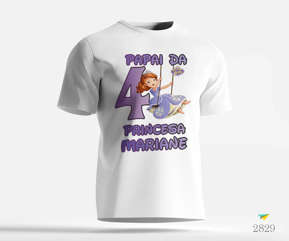 Camiseta de cumpleaños de princesa 1