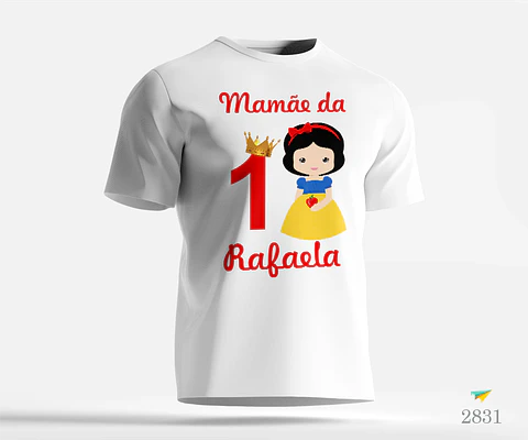 Camiseta de cumpleaños de Blancanieves