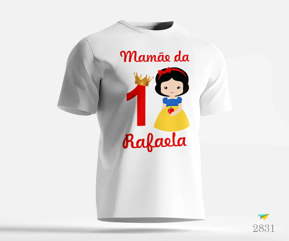 Camiseta de cumpleaños de Blancanieves 1