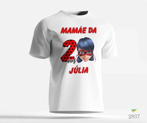 Camiseta de cumpleaños de mariquita