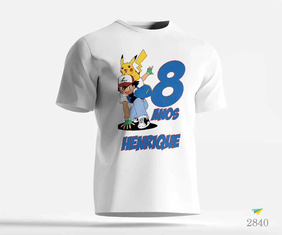 T-shirt Aniversário iPokemon 1