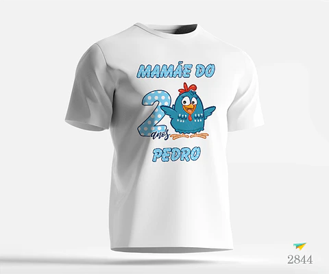 Camiseta de cumpleaños de la gallinita moteada