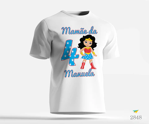 Camiseta de cumpleaños de Wonder Girl