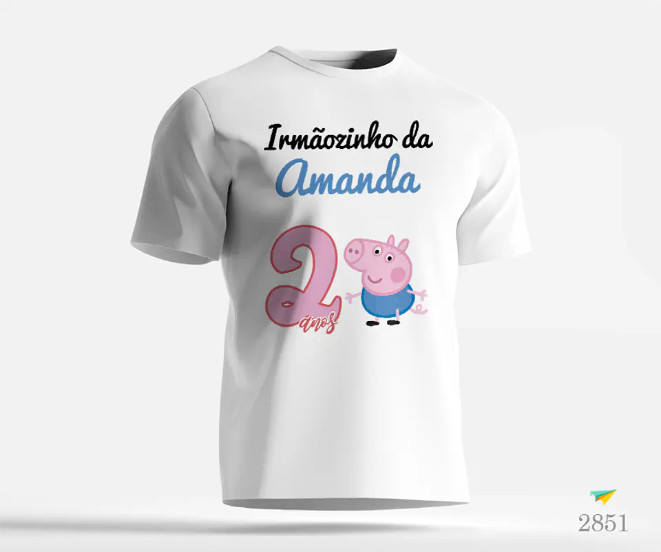 T-shirt Aniversário George 1