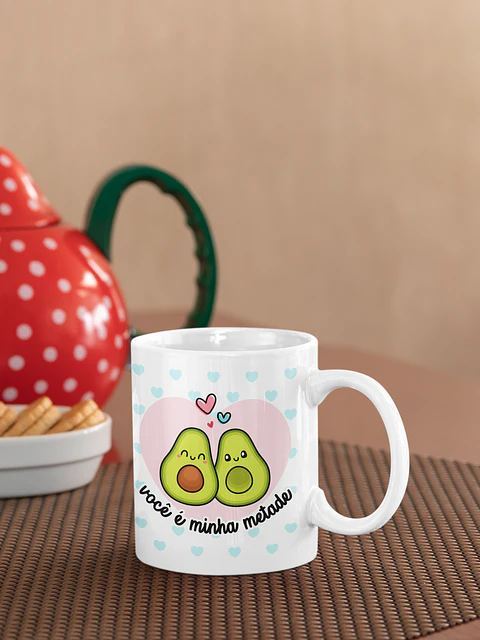 Caneca você é minha metade