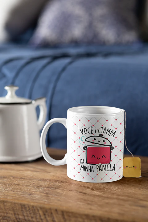 Caneca Você é a tampa da minha panela