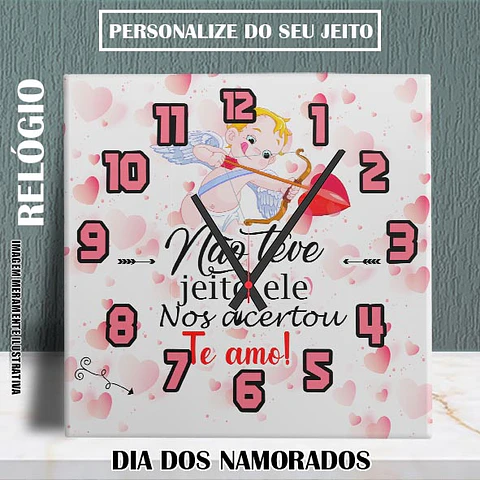 Moldura Vidro Relógio  acertou