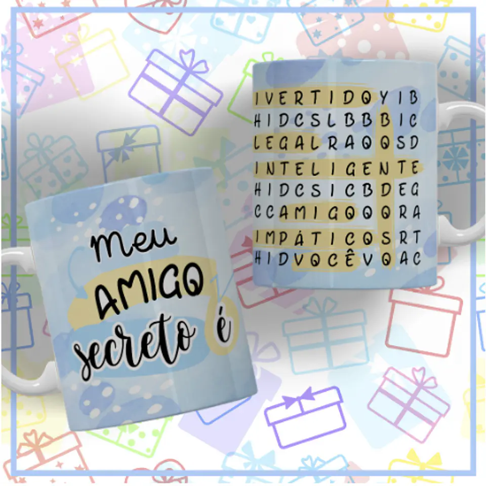 Caneca Coleção Amigo Secreto 4
