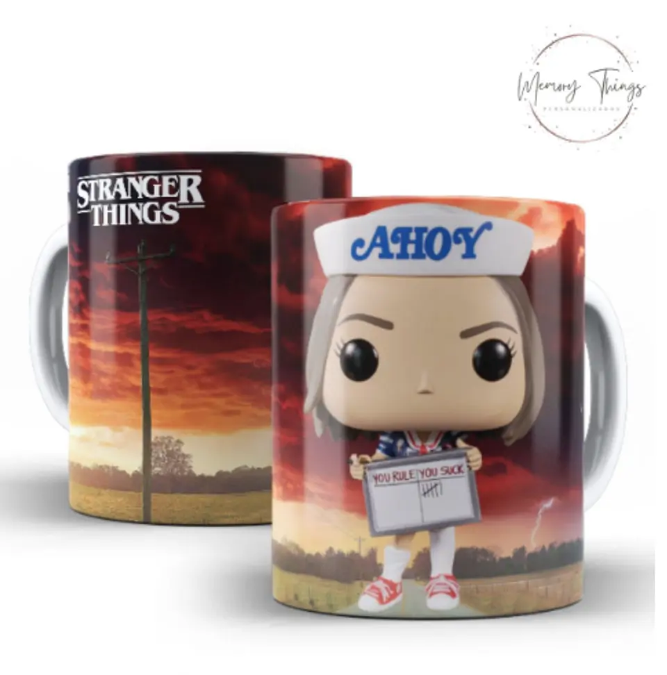 Caneca Stranger Things 4
