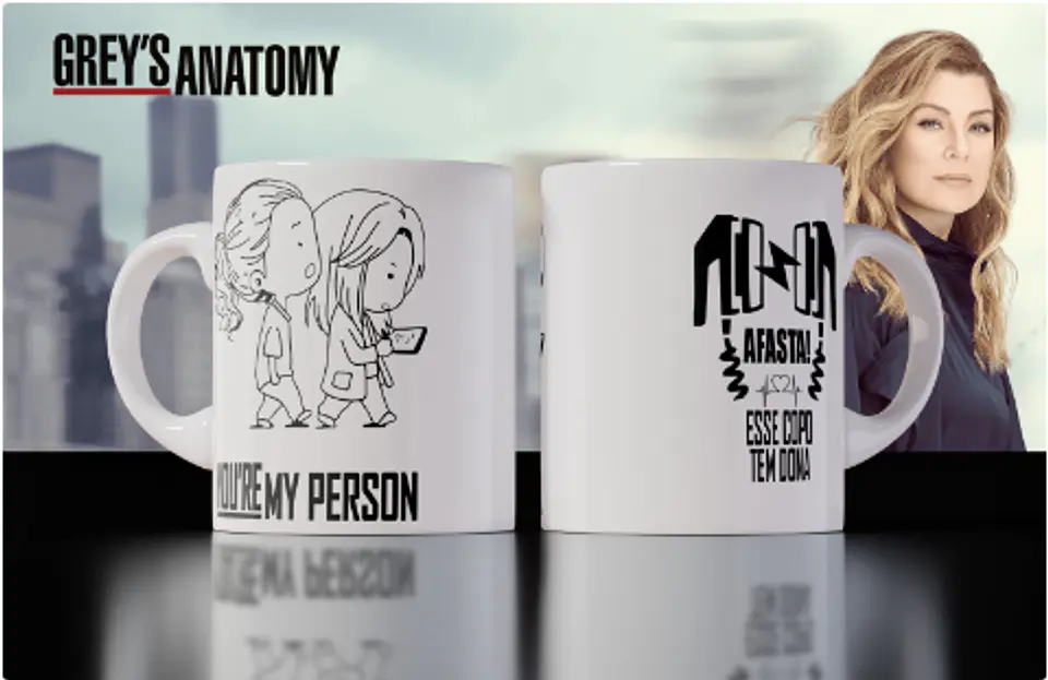 Taza de Anatomía de Grey  2