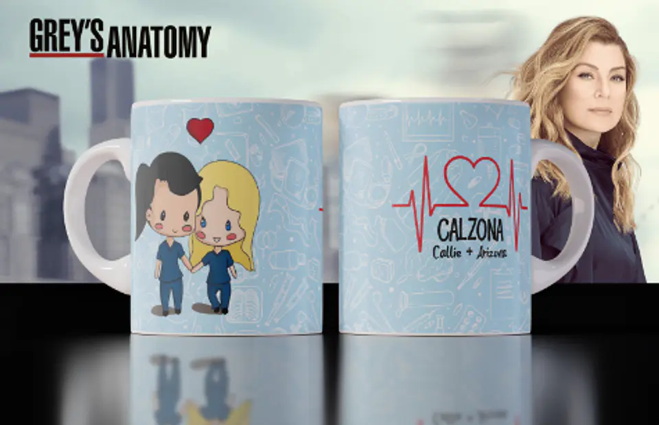 Taza de Anatomía de Grey  7