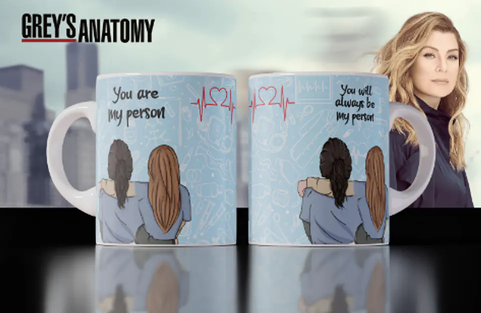 Taza de Anatomía de Grey  8