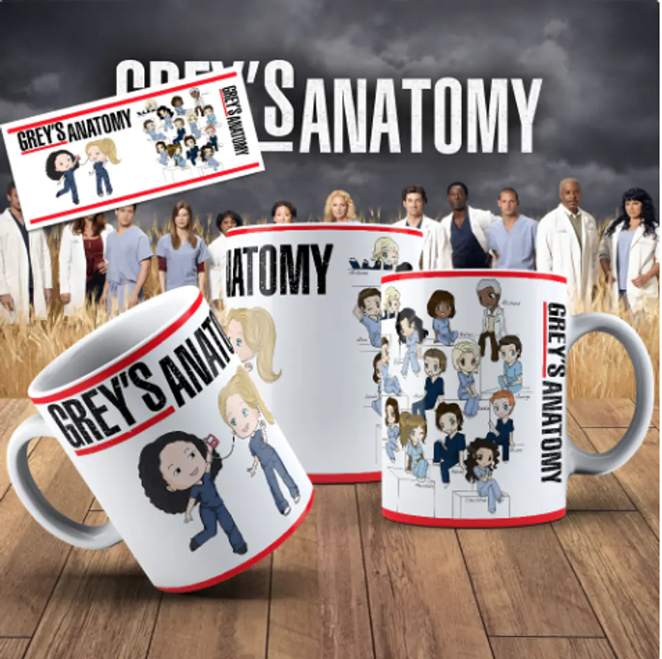 Taza de Anatomía de Grey  11