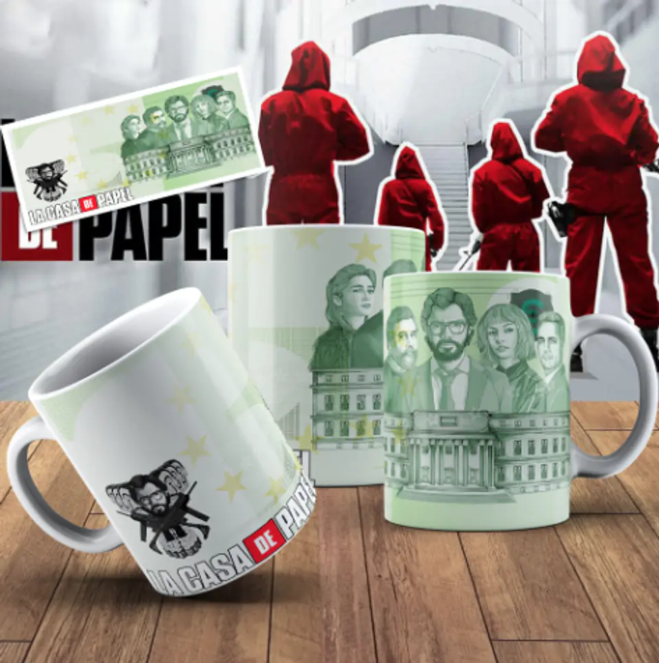 Caneca La Casa de Papel 2