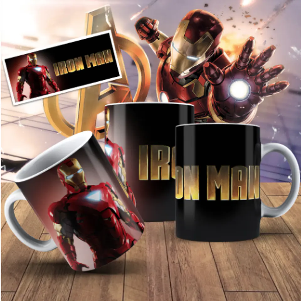 Taza de superhéroes - Iron Man 2