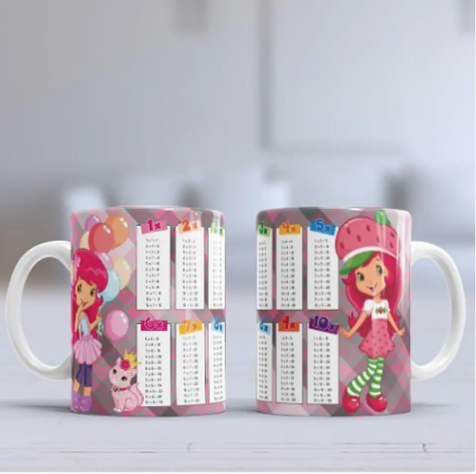 Caneca Coleção Tabuada  2