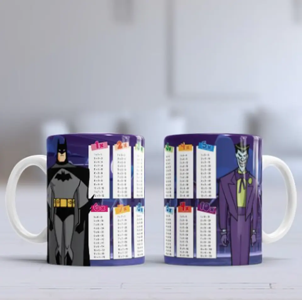 Caneca Coleção Tabuada  6