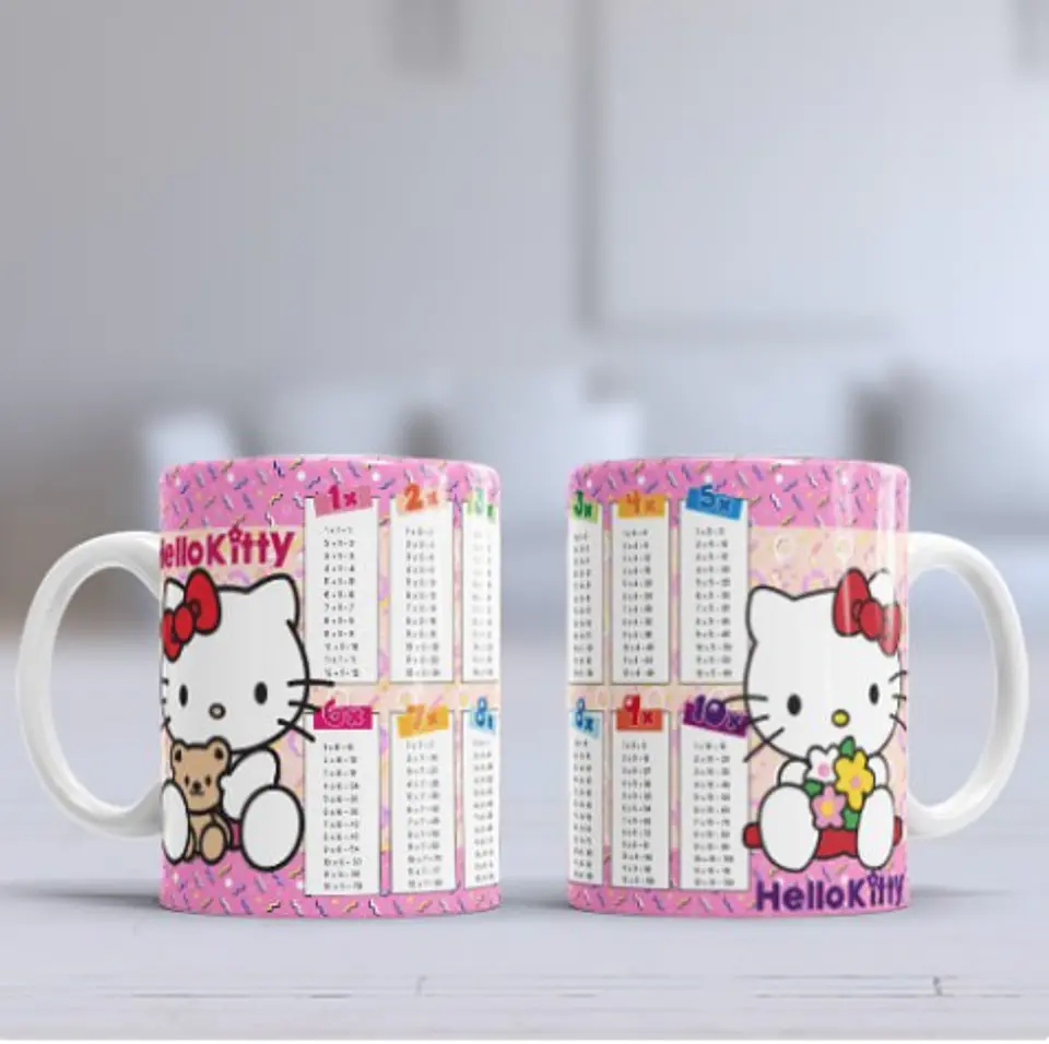 Caneca Coleção Tabuada  7