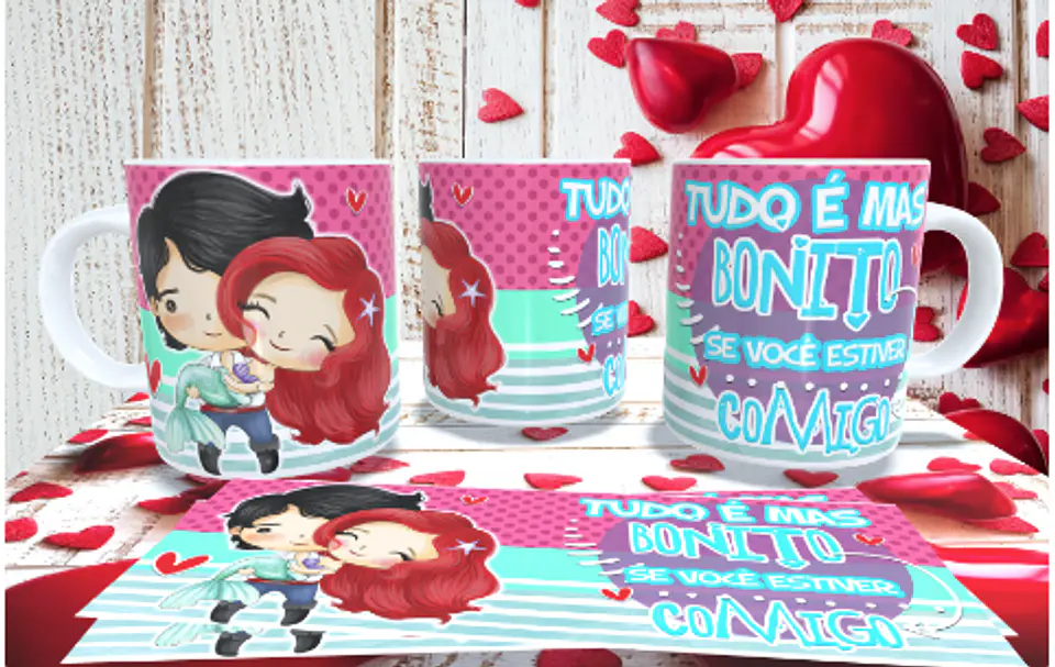 Caneca Coleção Princesas 6