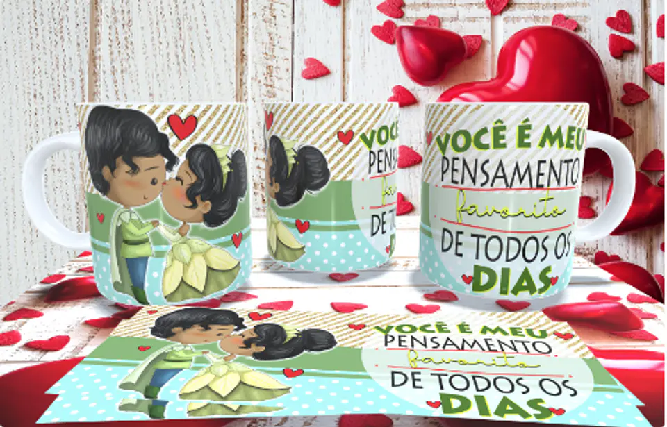 Caneca Coleção Princesas 8