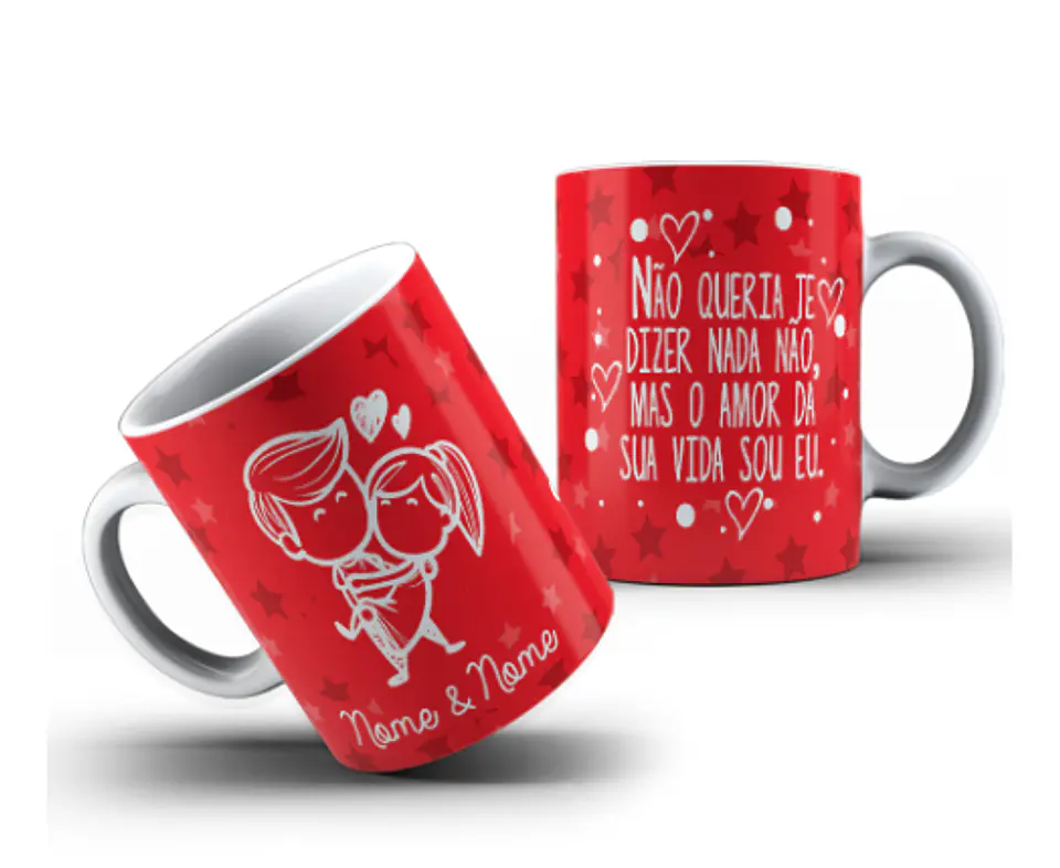 Caneca Coleção- I LOVE YOU 2