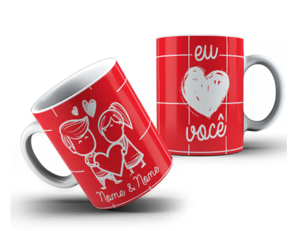 Caneca Coleção- I LOVE YOU 3