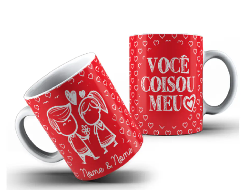 Caneca Coleção- I LOVE YOU 5