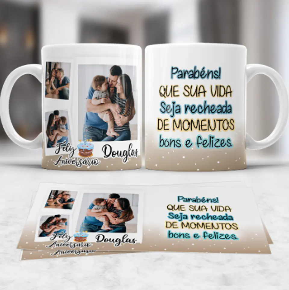 Taza Colección Aniversario con Foto  3