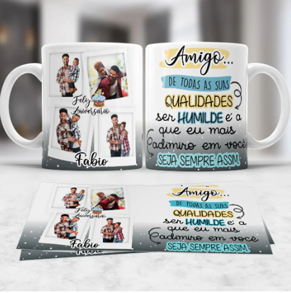 Taza Colección Aniversario con Foto  4