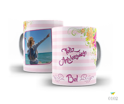 Coleção Caneca Aniversário Besties Foto