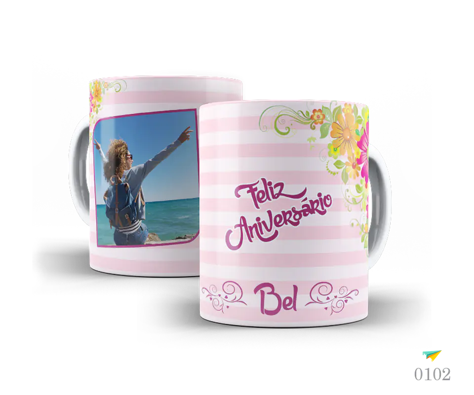 Coleção Caneca Aniversário Besties Foto 1