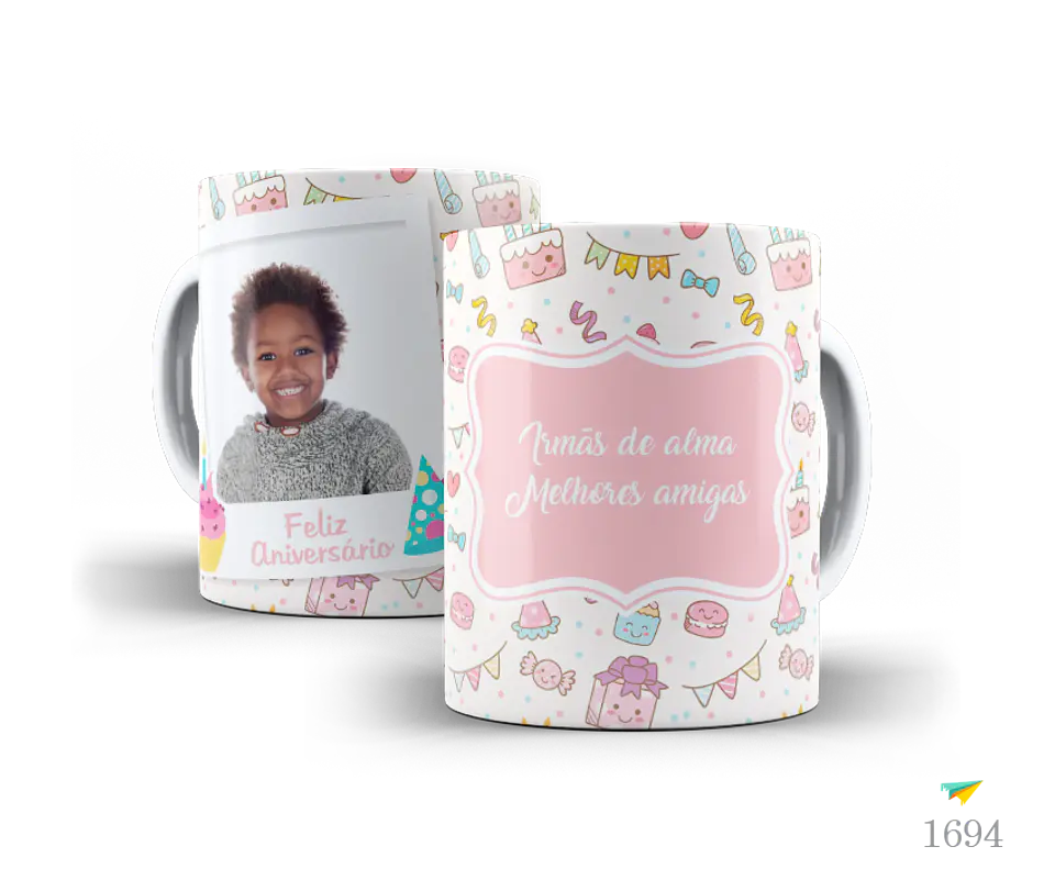 Coleção Caneca Aniversário Besties Foto 3