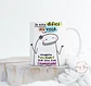 Taza Flork Si es difícil para ti, imagínatelo para mí.  - Miniatura 3