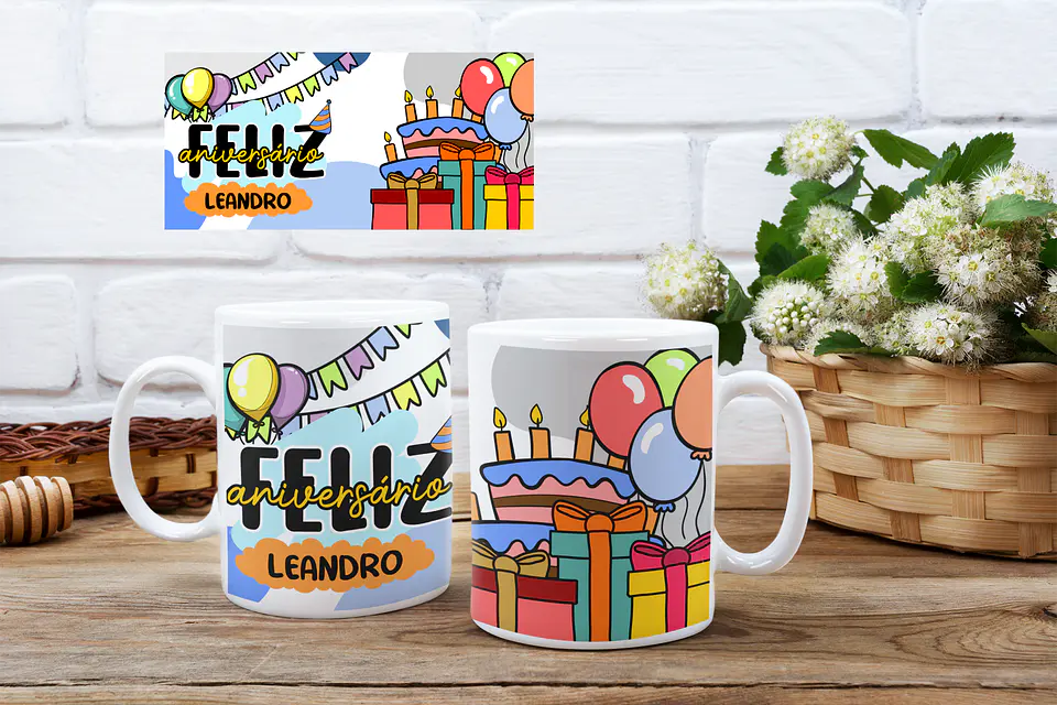 Coleção Parabéns pelo seu dia Simples 5