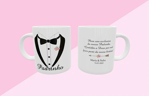 Wedding Flower Mug Collection