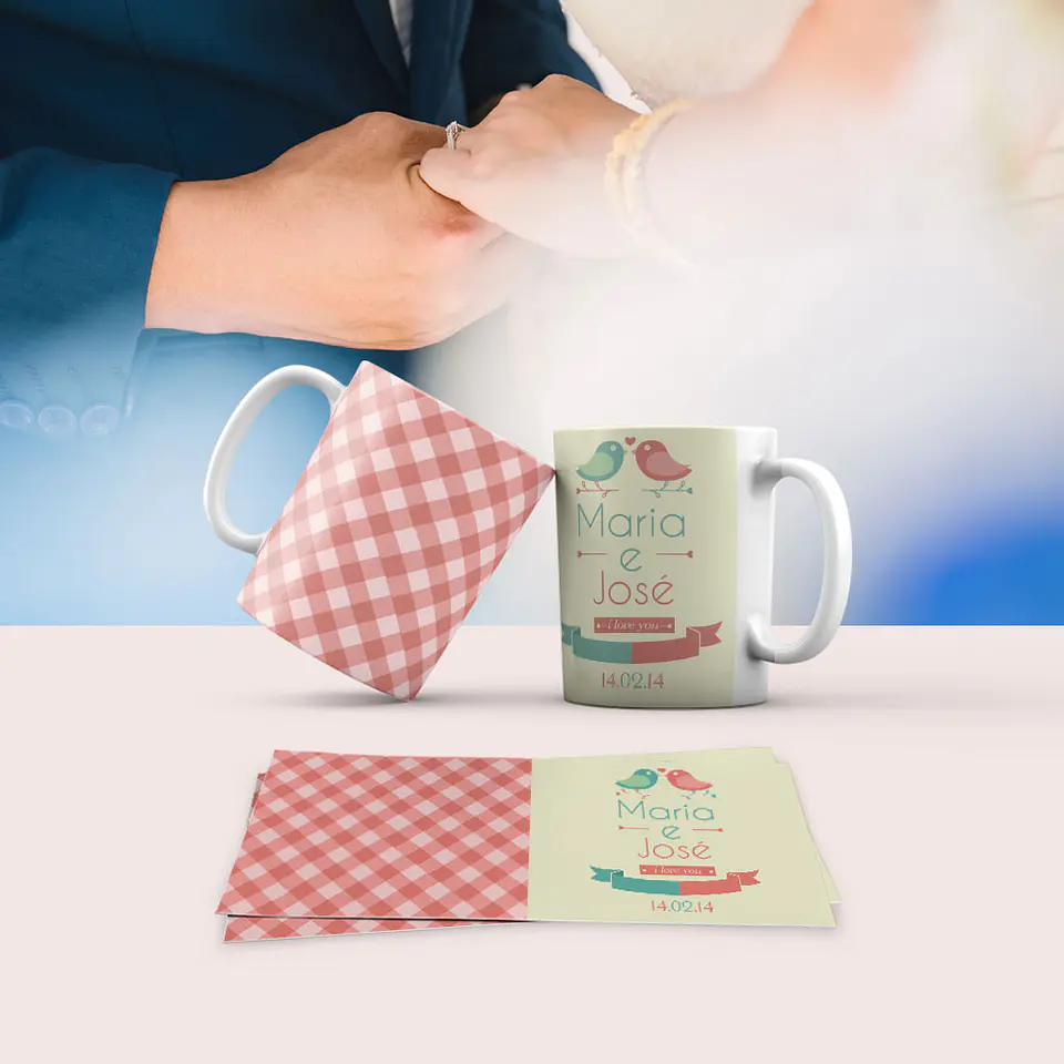 Colección de tazas de comunión y boda 12
