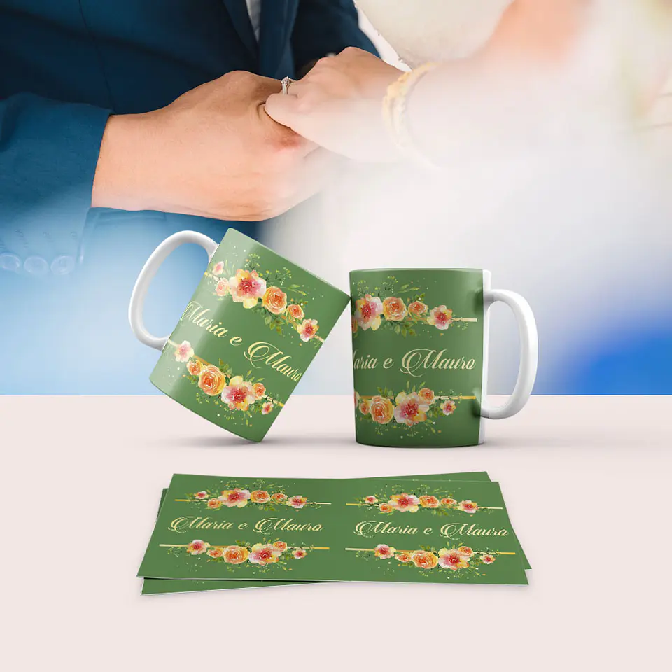 Colección de tazas de comunión y boda 24