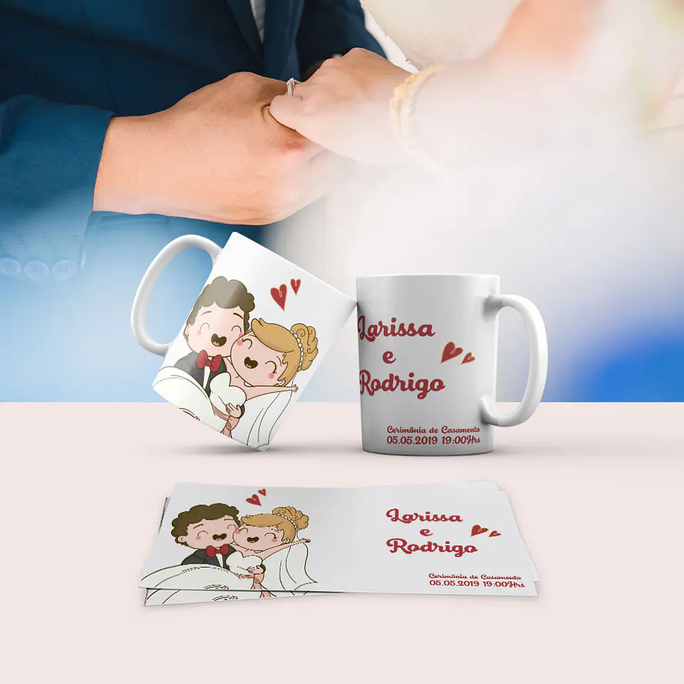 Colección de tazas de comunión y boda 26
