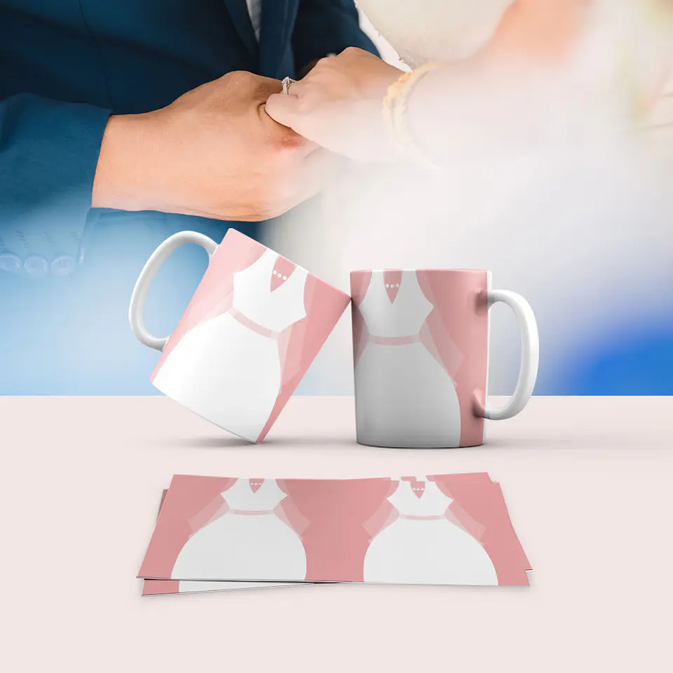 Colección de tazas de comunión y boda 29