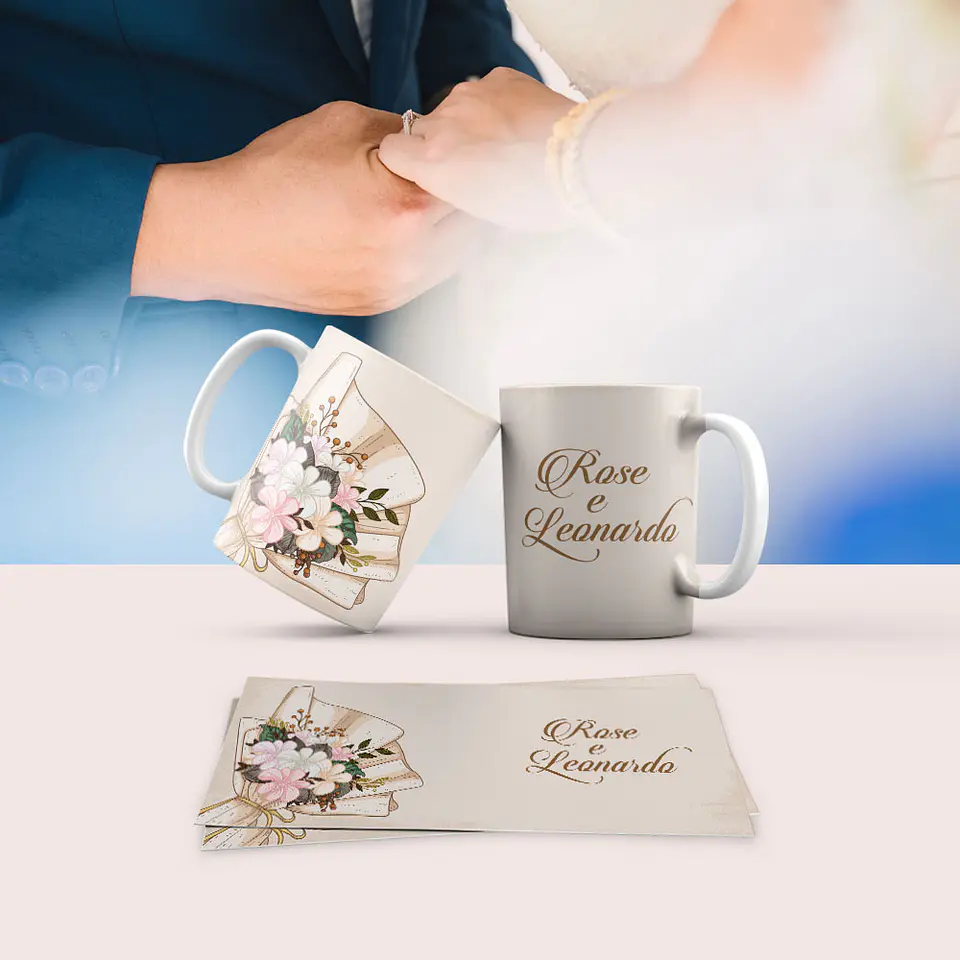 Colección de tazas de comunión y boda 32