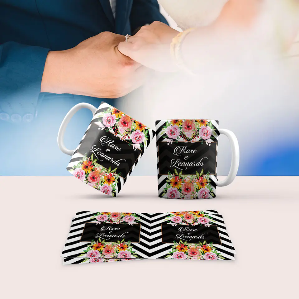 Colección de tazas de comunión y boda 33