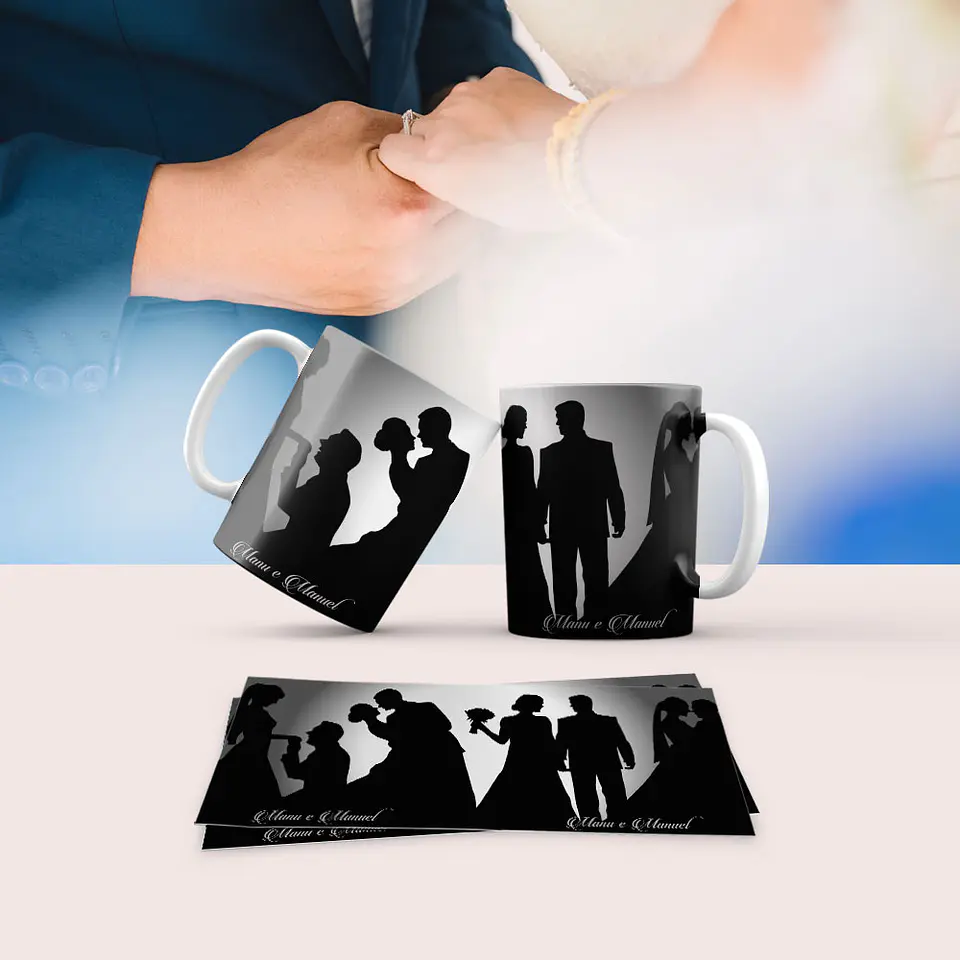 Colección de tazas de comunión y boda 36