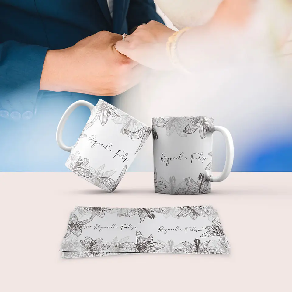 Colección de tazas de comunión y boda 38