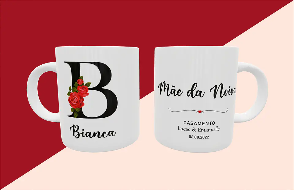 Coleção Casamento Coração Vermelho 3