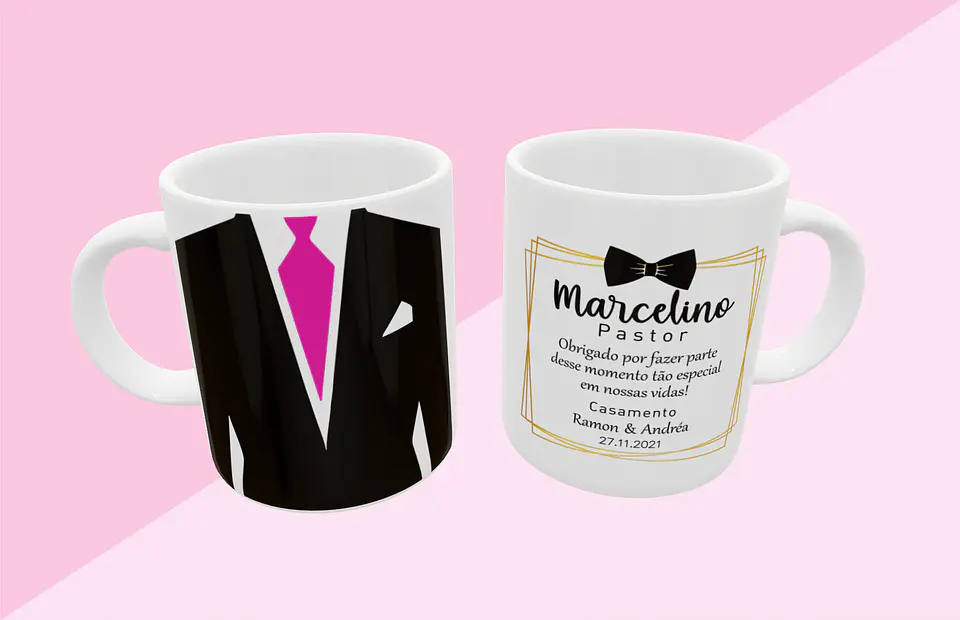 Coleção Casamento Coração Vestido e paletó 7