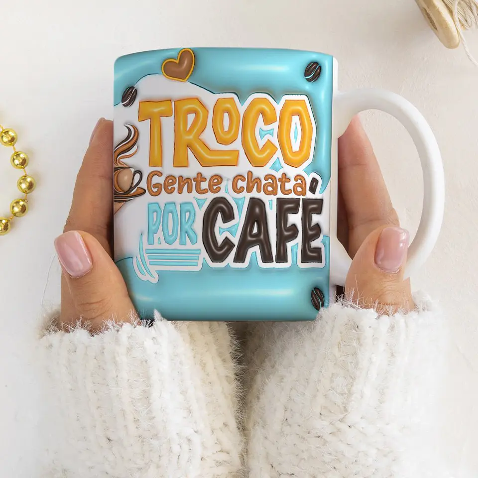 Coleção Caneca Café 3D 4