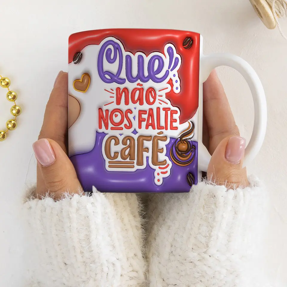 Coleção Caneca Café 3D 6