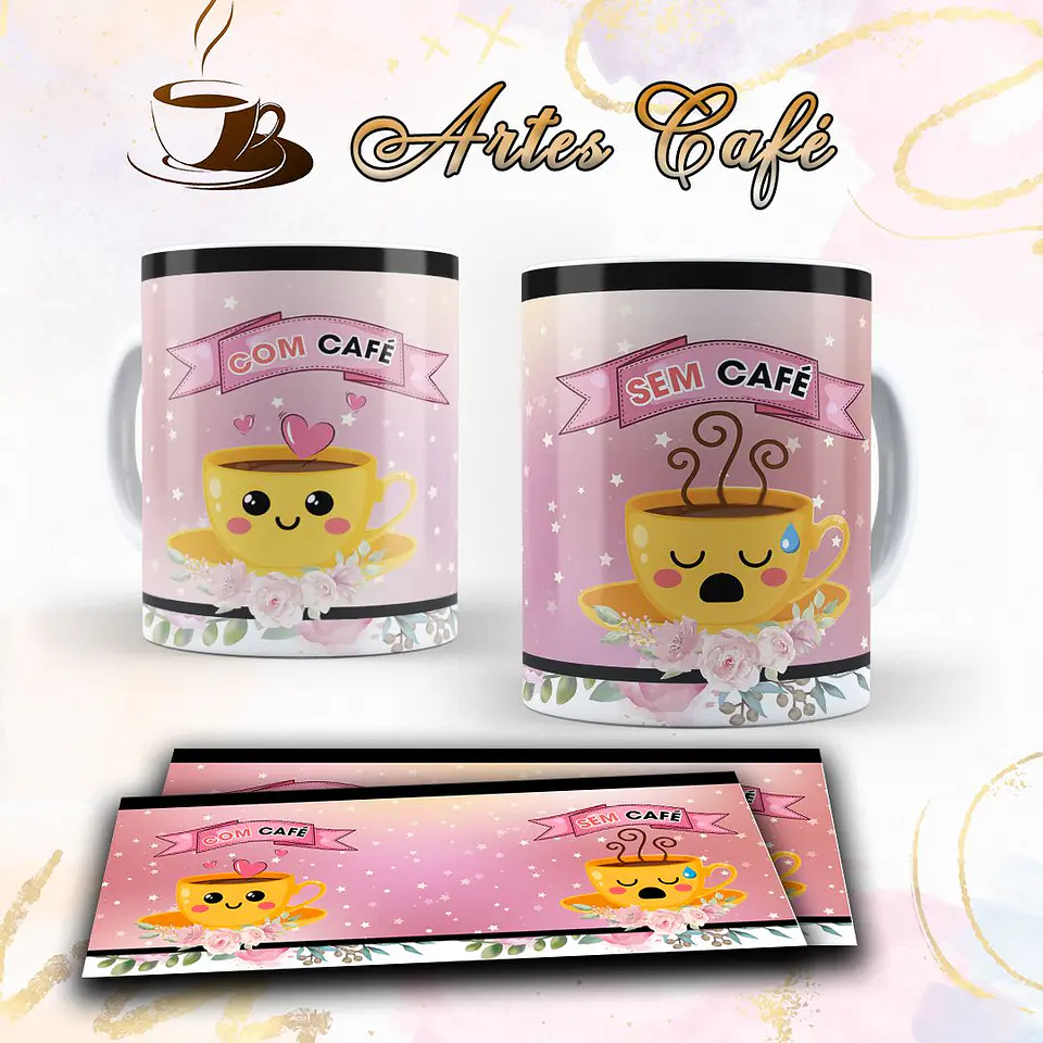 Coleção Artes Café Animado 1