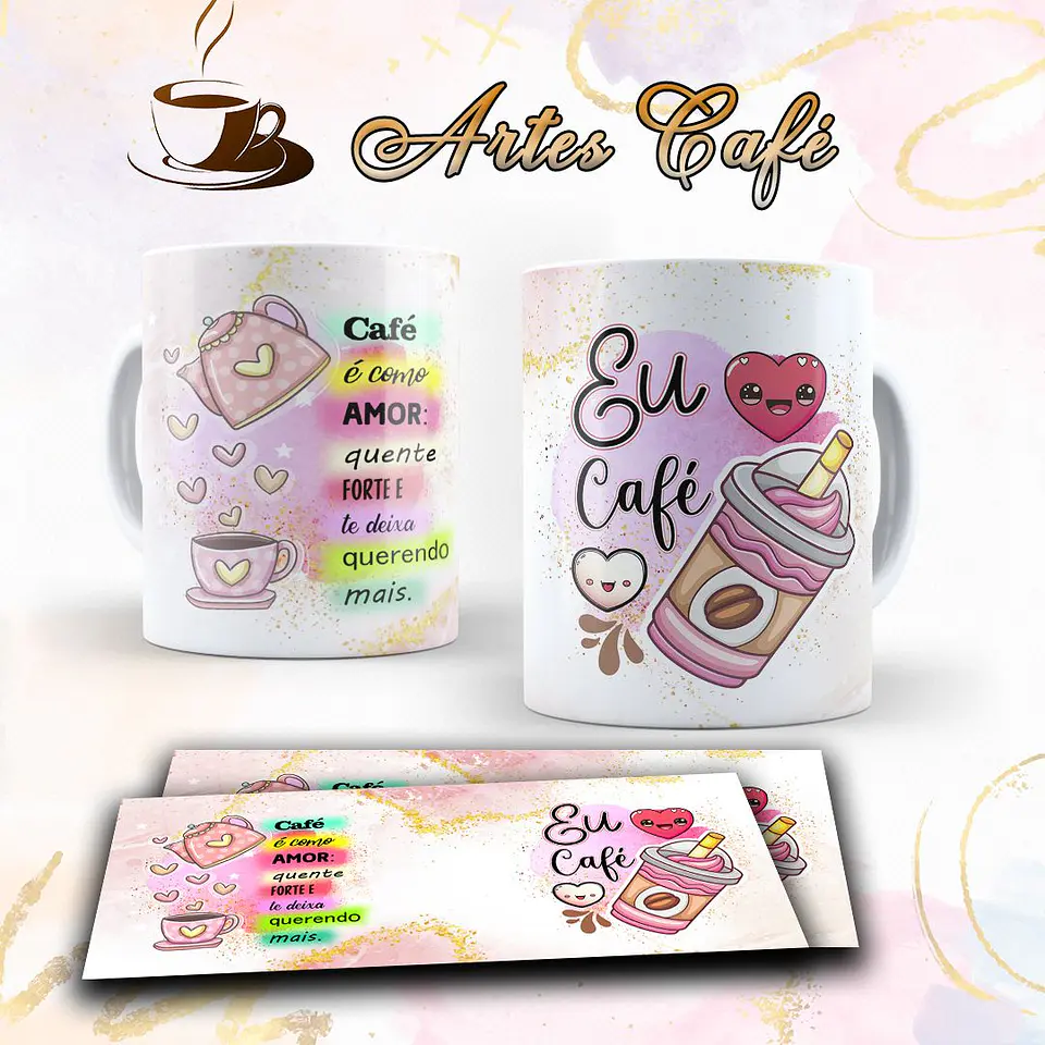 Coleção Artes Café Animado 4